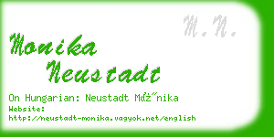 monika neustadt business card